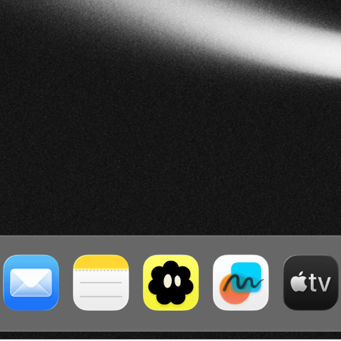 The Glyph icon in the macOS dock